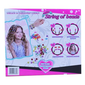 DIY, Hair Girls Beading Braiding Set Kids Fashion Toy - Image 3