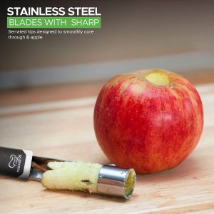Stainless Steel Apple Corer - Image 4