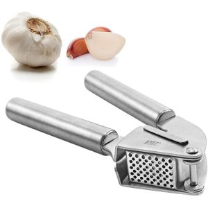 Stainless-Steel Garlic Squeeze Crusher - Image 2