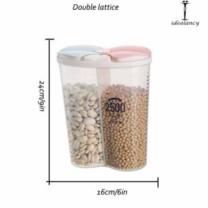 2 Partition Food Container 2500ML - Image 4