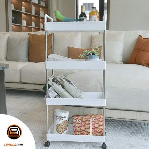 Wide Storage Cart, Rolling Storage Cart - Image 6