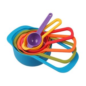 6 Pcs Set Kitchen Measuring Cup Rainbow Color - Image 5