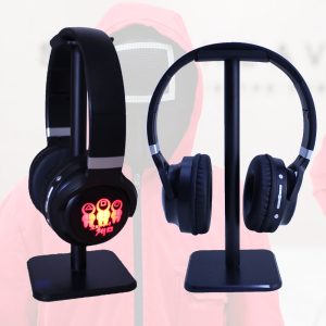 Cute Wireless Headphone For Kids With LED Light - Image 2