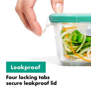 Phoenix, Smart Seal Glass Food Container Set Of 3 Pcs - Image 5
