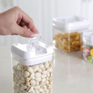 4 Pcs Set, Easy Lock Food Storage Square Shape - Image 7