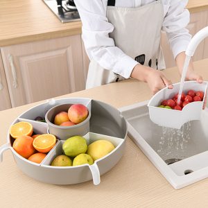Large Home Creative Rotating Hot Pot Platter - Image 3