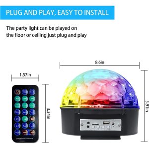 KTV, Ball Lamp, Bluetooth DJ Disco Lamp - Image 5