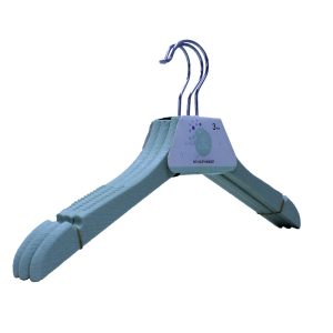 Set of 3 Pcs, Non-Slip Cloth Hanger Rack - Image 1