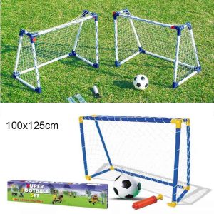 Indoor Outdoor Children Football Soccer Goal - Image 1
