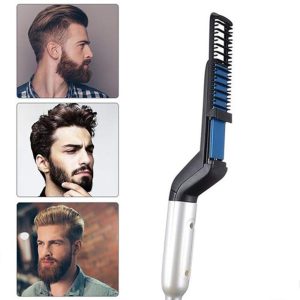 Electric Beard Hair Straightener Brush - Image 4