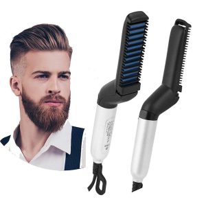Electric Beard Hair Straightener Brush - Image 5