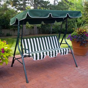 Metal 3 Seat Swing - Image 1