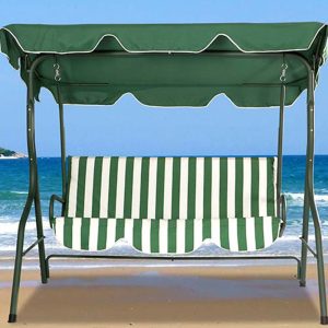 Metal 3 Seat Swing - Image 5