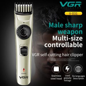 VGR V-031, Professional Cord & Cordless Hair Clipper - Image 5