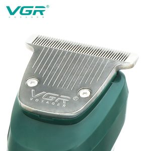 VGR  V-292, Waterproof Hair Clipper Electric LED Display (Blue) - Image 4