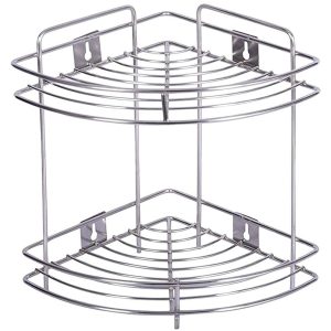 Stainless Steel 2 & 3  Layers Corner Rack/Shelves - Image 3