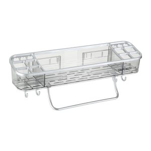Bathroom Shower Shelf, Rectangle Bath Rack - Image 6