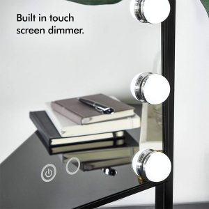 Hollywood Desk Mirror With 12 LED Lights - Image 4