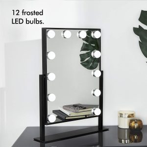 Hollywood Desk Mirror With 12 LED Lights - Image 2