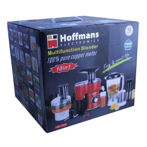 Hoffmans HM-108B, 10 In 1 Multifunction Juicer & Blender - Image 1