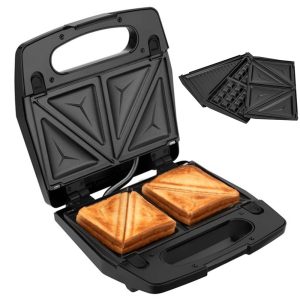 Hoffmans HM-306, 3 in 1 Sandwich & Waffle Maker - Image 2