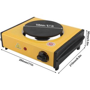 Electric Hot Plate 1000W - Image 4