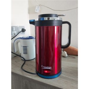 SuTai, 2500ml Electric Kettle Thermos 1500W - Red - Image 6