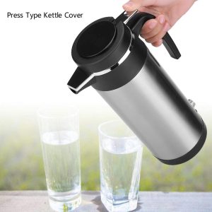 SuTai, 2500ml Electric Kettle Thermos 1500W - Red - Image 7