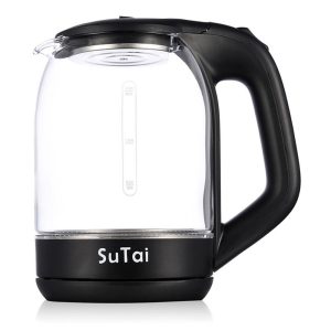 Sutai ST-198, Colored Glass Speedboil Electric Kettle - Image 3
