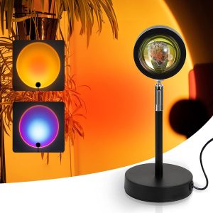 Sunset Rainbow Projector Lamp With Stand - Image 1