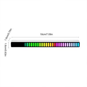 RGB LED Music Levels Equalizer Strip Lights - Image 7