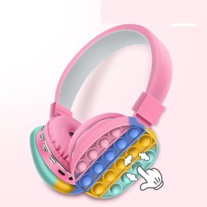 Kids Wireless Push Pop Fidget Headphones - Image 3
