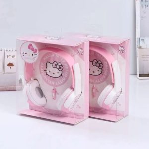 Cute Hello kitty Headset On-ear Headphones - Image 4