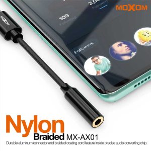 MOXOM MX-AX01, Type-C To 3.5mm Aux Converter - Image 5