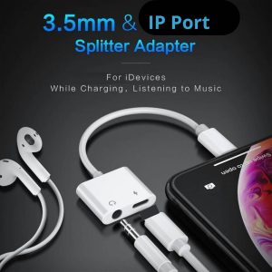 MOXOM MX-AX16, Wireless Lightning to 3.5MM Audio + Lightning Charge Adapter - Image 8