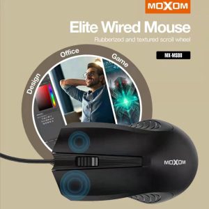 MOXOM MX-MS08 Elite Wired Mouse High DPI - Image 3