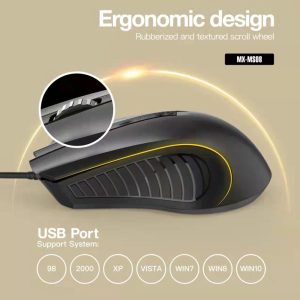 MOXOM MX-MS08 Elite Wired Mouse High DPI - Image 6