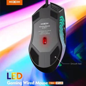 MOXOM MX-MS11, Fury LED Gaming Wired Mouse - Image 3