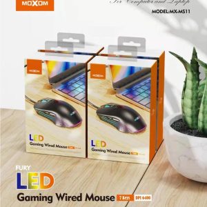 MOXOM MX-MS11, Fury LED Gaming Wired Mouse - Image 5