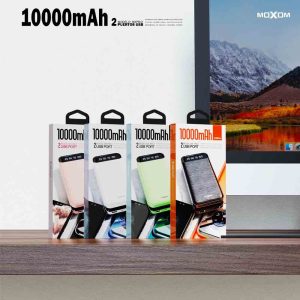 Moxom MX-PB41, Power Bank 10000 mAh Charger - Black - Image 2