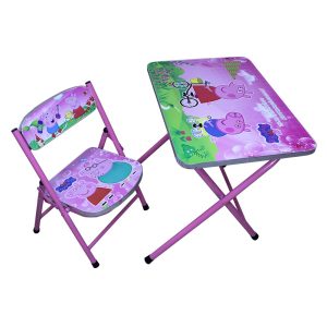 Foldable Characters Kids Table & Chair Set - Image 9