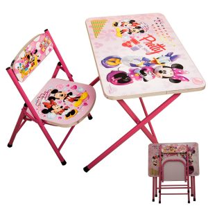 Foldable Characters Kids Table & Chair Set - Image 4