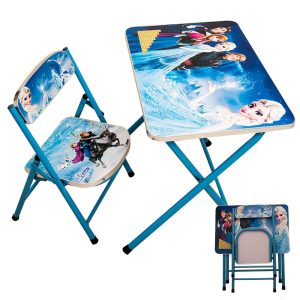 Foldable Characters Kids Table & Chair Set - Image 6