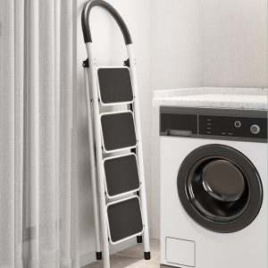 Foldable Metal Ladder for Home and Office Use - Image 4