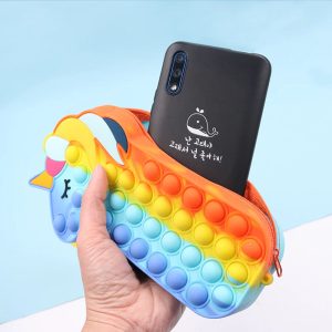 Pop it pencil case Unicorn - Image 2