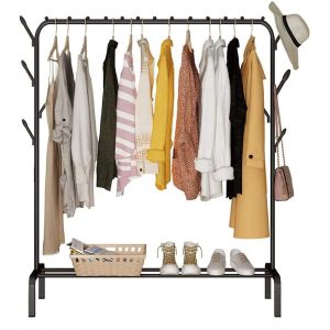 Clothes Stand With Shoe Rack 97215 - Image 1