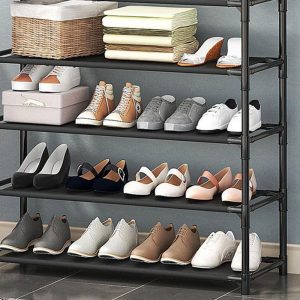 5-Tier Coat and Shoe Rack for Entryway Organizer - Image 5