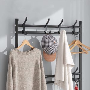 5-Tier Coat and Shoe Rack for Entryway Organizer - Image 6