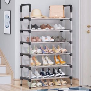 6 Layer Shoe Rack Storage Organizer - Image 4