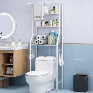 Over The Toilet Cabinet  Storage Rack Organizer - Image 7